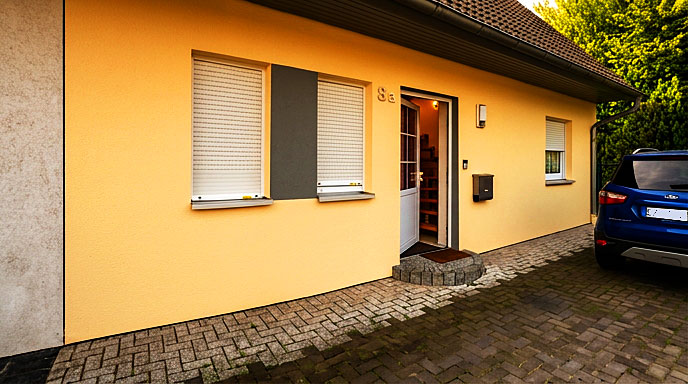 Fassadenanstrich modern