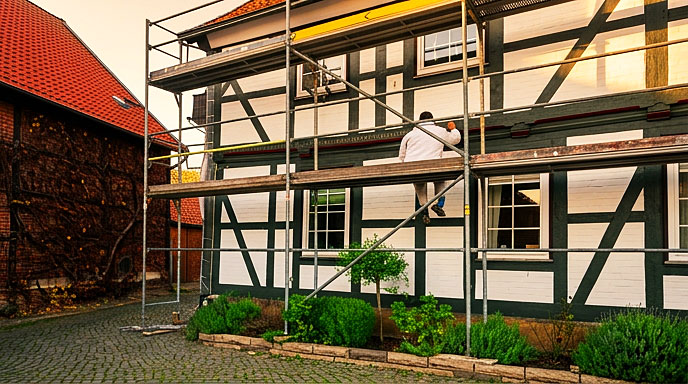 Fassadensanierung Detail
