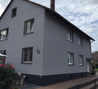 Fertiges Einfamilienhaus